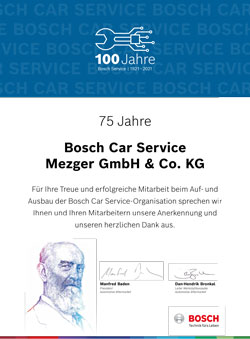 75 Jahre Firma Mezger Schweinfurt