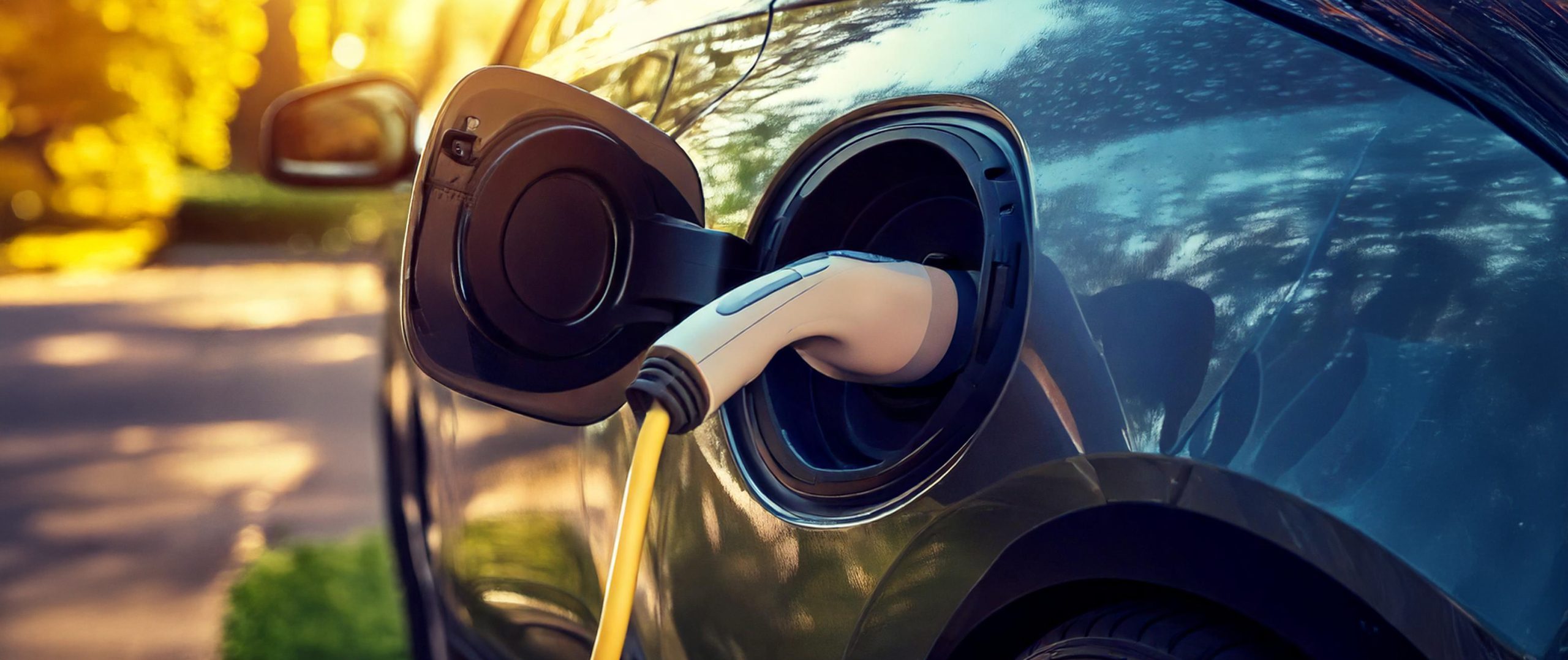 E Auto Beim Laden